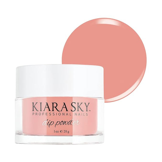 Kiara Sky Long Lasting Nail Dip Powder Pink Tones 1 oz, Cheeky