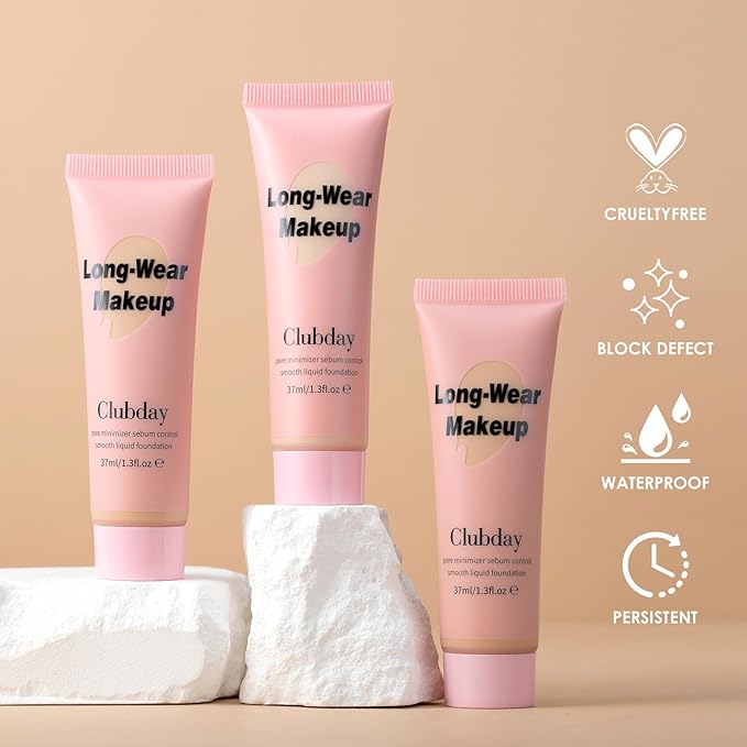 Liquid Foundation Full coverage Long-Lasting Buildable Weighless Foundation Cream Active Wear Color Stay Makeup-05