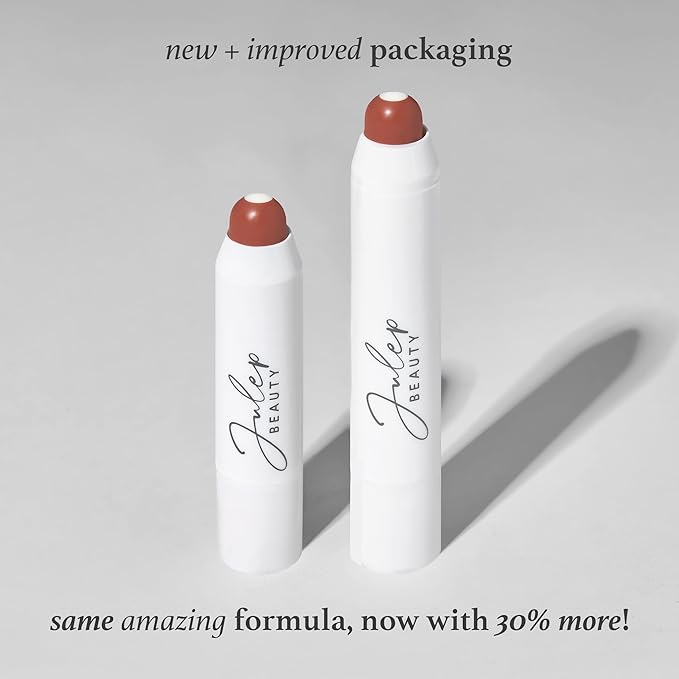 Julep It's Balm: Tinted Lip Balm + Buildable Lip Color - 90's Neutral - Natural Gloss Finish - Hydrating Vitamin E Core - Vegan