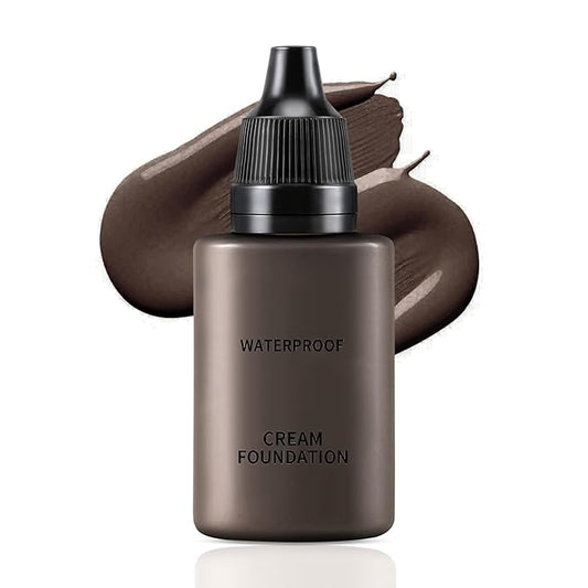 Boobeen Liquid Full Coverage Foundation, Concealer Cream Foundation, Lightweight Buildable Foundation for Smoother Skin, Matte Long Lasting, Flawless Base Makeup Natural Glowing Finish