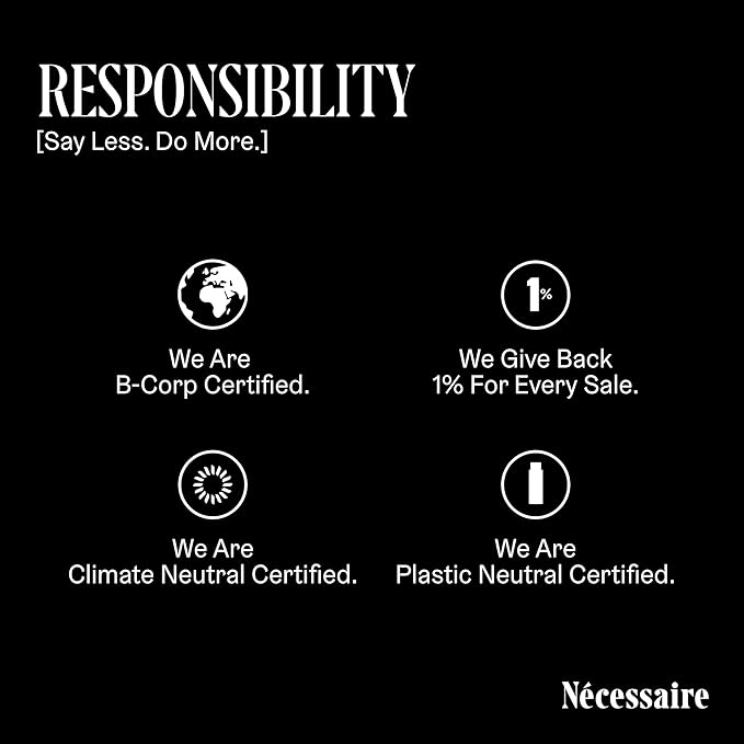 Nécessaire The Body Wash Fragrance-Free. Natural Body Wash for Women + Men. Barrier Cleanse. Multi-Ceramide Gel Cleanser, 16.9 Fl Oz.
