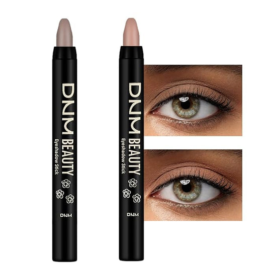 Kaely 2Pcs Cream Eyeshadow Sticks Set for Eyes Waterproof,Ginger Matte & Caramel Matte Eye shadow Stick Pencil Pen Bulk sombras en crema para ojos 29+30