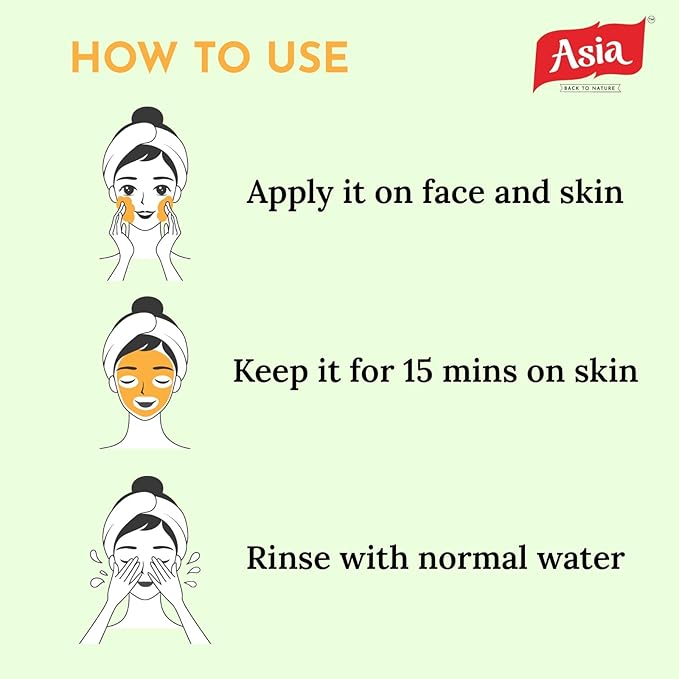 Asia Wild turmeric Powder by Asia | 100g /3.5 Oz | Kasturi Manjal | Curcuma Aromatica |100% Natural – Nothing external added | Preparing Turmeric Face Mask | For Face Packs & Face Mask