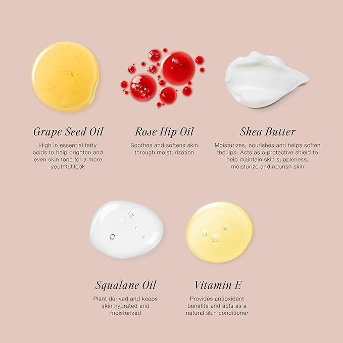 Jouer Blush & Bloom Cheek + Lip Duo - Hydrating Cream Blush Stick for Lip and Cheek Tint - Moisturizing Rose Hip and Squalane Oil Formula, Inspire