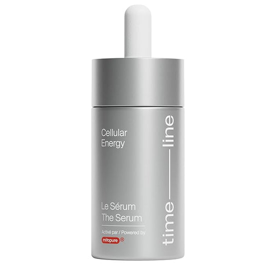Timeline The Serum powered by Mitopure (Urolithin A) Instant lifting feeling for visibly firmer complexion. Clinically proven to boost skin hydration, reduce wrinkles appearance. 1.0oz (30ml)