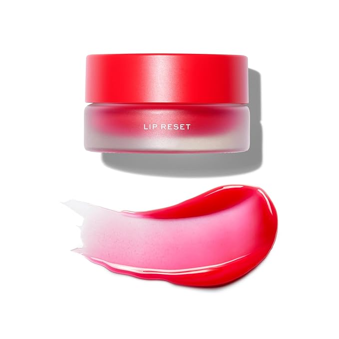MAKE Beauty Lip Reset Overnight Lip Mask. Nourishing, Hydrating Lip Treatment for Dry, Flaky Lips. Plumps, Softens, and Smooths. Cosmic Cherry Flavor