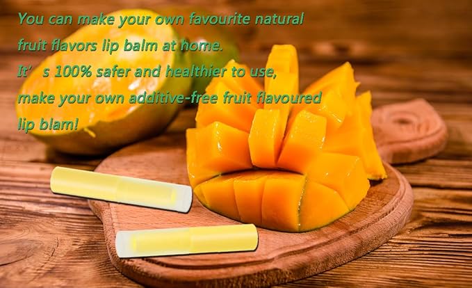 0.14oz Empty Flavored Lip Balm Container Tubes Plastic Homemade Moisturizing Lip Stick with Caps Bulk Fit for Women Adult DIY Making Supplies, 25 Count (Yellow)