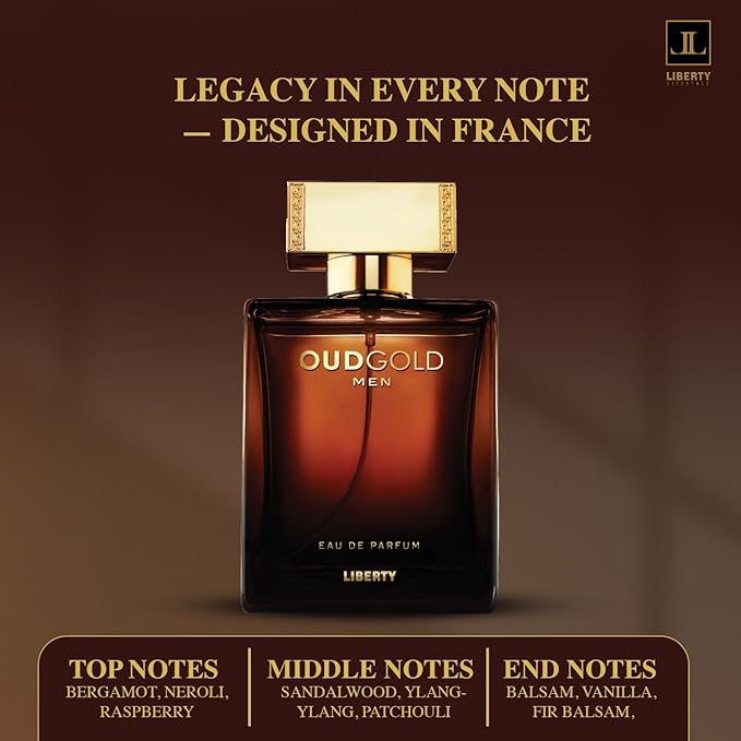 Liberty Oud Arabic Perfume for Men, Long-Lasting Luxury with Bold Oud, Fresh Citrus, and Premium Woody Scent, long lasting perfume for men,perfumes arabes para hombres,Gift For Men,100ml EDP