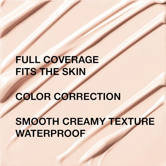 Kaely under Eye Concealer Full Coverage,Waterproof Concealer for Dark Circles,Puffiness,Redness,Cream Foundation Eye Brightener Serum,Color corrector de ojeras,Anti Aging,Natural Matte Finish,light C