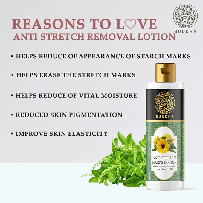 Anti-Stretch Marks Body Lotion - Reduce Visible Stretch Marks - 100% Natural (150 Ml (Pack Of 1))
