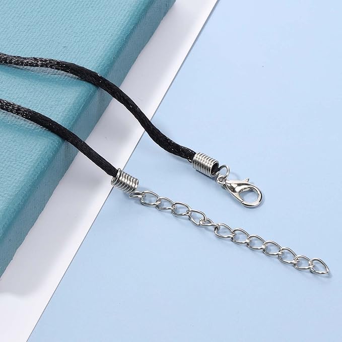 Boho Peace Choker Necklace Black Cord Circle Necklace Short Round Necklace Vegan Necklace Chain Jewelry for Women and Girls