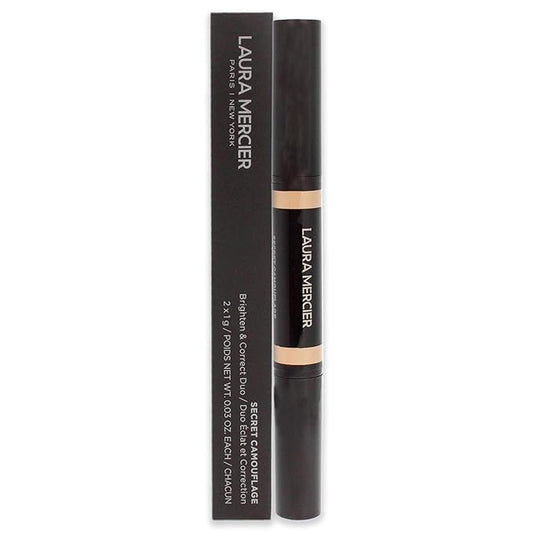 Laura Mercier Secret Camouflage Concealer Duo Stick - 1N Fair with Neutral Undertones Women 2 x1g/ 0.03 oz