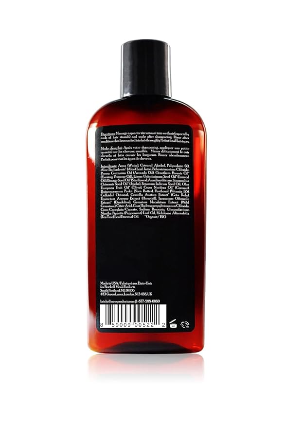 Brickell Men's Revitalizing Hair Conditioner for Men, Natural and Organic Nourishing Hair Conditioner, Restores Shine and Moisture, 8 Ounce, Scented, New Formula