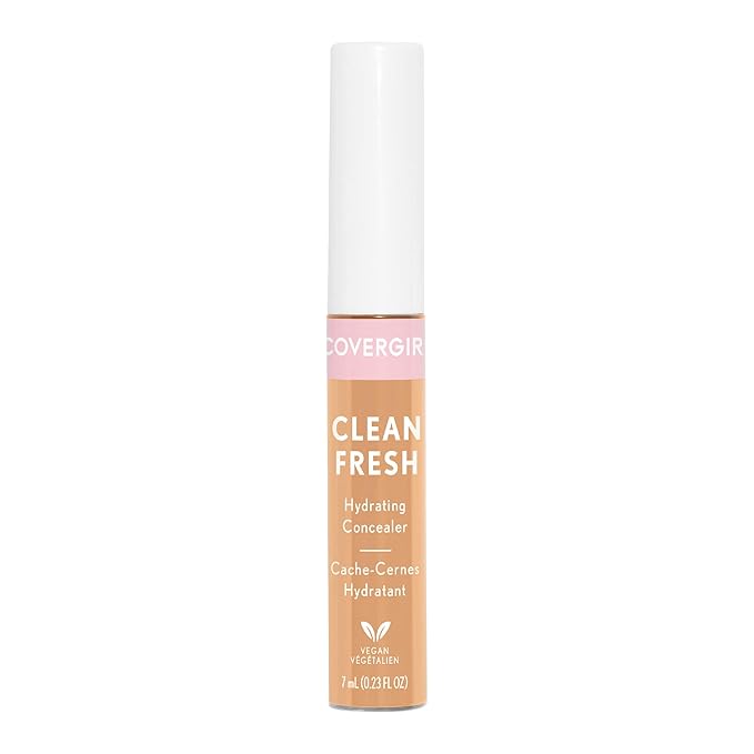 COVERGIRL Clean Fresh Hydrating Concealer, Light Medium, 0.23 Fl Ounce