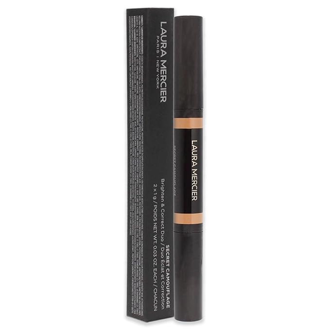 Laura Mercier Secret Camouflage Concealer Duo Stick - 3C Medium with Cool Undertones Women 2 x 0.3 oz