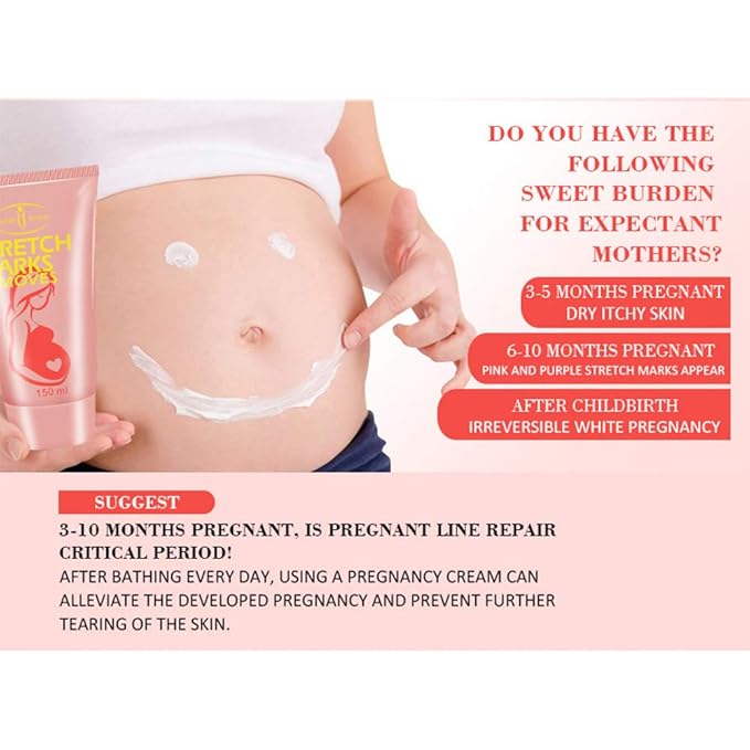 AICHUN BEAUTY Pregnancy Cream Streach Mark Remover Scars Repair Cellulites Lotion Cream 150ml
