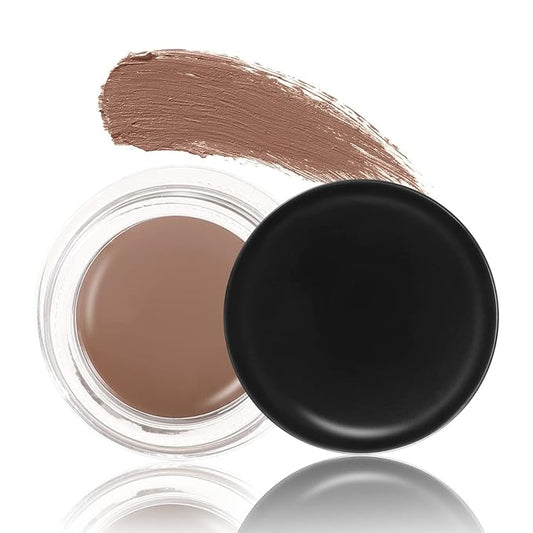 Boobeen Eyebrow Pomade Cream, Waterproof Brow Pomade Gel High Pigmented Long-lasting for Natural Eyebrow Makeup, Suitable for Everyone (caramel)