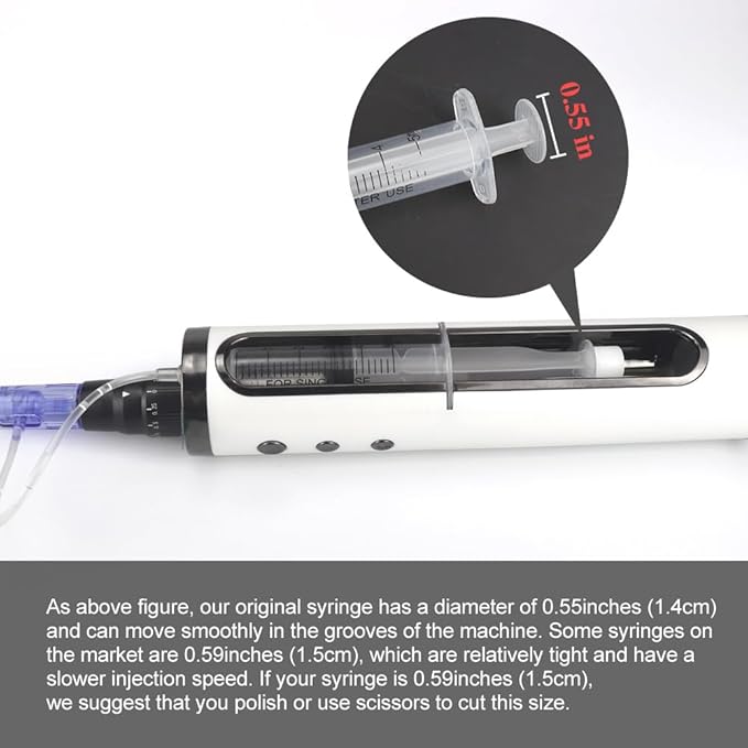 5pcs Screw 5D Silicon Cartridges For Hydra Pen Auto Serum Applicator