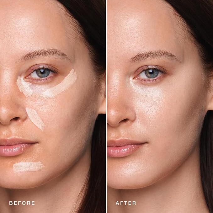 Jouer Essential High Coverage Concealer Pen - Under Eye Concealer for Dark Circles - Brightening Makeup for Eye Circles - Color Corrector Eye Primer with Hyaluronic Acid and Vitamin E