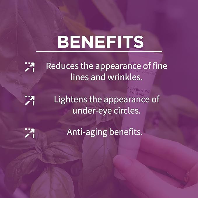 Alchimie Forever Rejuvenating Eye Balm | Hydrating Anti-Aging Eye Cream with Jojoba and Cocoa Butter, European Blueberries, Vitamin K | Reduce Dark Under Eye Circles and Premature Aging | 0.5 fl oz