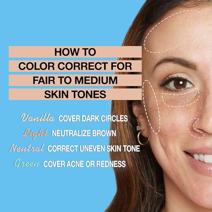 Kaely 2Pcs PROFESSIONAL MAKEUP Correcting Concealer Stick,Medium Coverage Concealer Crayon,under Eye Brightener Concealer for Dark Circles,corrector de ojeras,Lightweight,Vegan,08 NEUTRAL