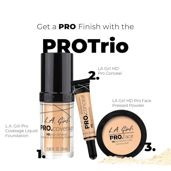 L.A. Girl Pro Concealer, Medium Beige, 0.28 Oz (LAX-GC978-A)