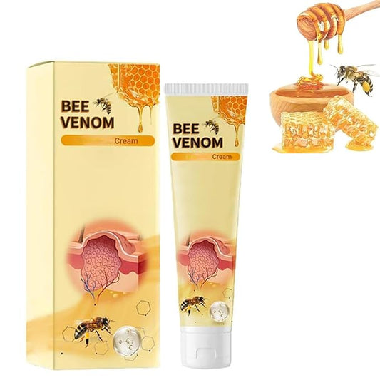 Bee Venom Professional Gel,New Bee Venom Cream for Neck,Waist,Back,Hands,Feet and Legs