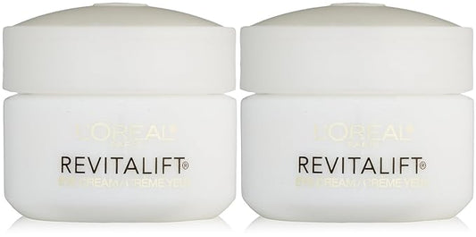 L'Oreal Paris RevitaLift Anti Wrinkle + Firming Eye Cream, 0.5 Ounce (Pack of 2)