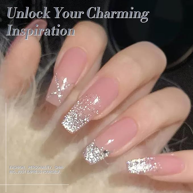 Born Pretty Magnetic Gel Polish Platinum Glitter Cat Magnetic Gel Nail Polish Silver Rose Gold Pink Red Purple Nail Salon DIY at Home