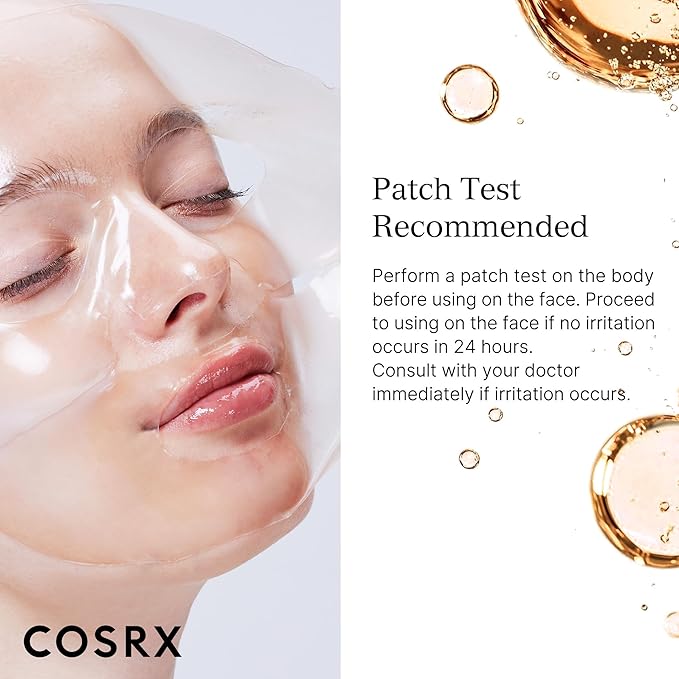 COSRX The Alpha-Arbutin Discoloration Care Hydrogel Face Masks Skincare 3 EA, Collagen Face Mask, Travel Essentials, Overnight Face Mask, Korean SkinCare