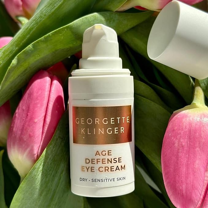 Georgette Klinger Age Defense Eye Cream – Rich Eye Balm: Lifts and Firms for Youthful Appearance, With 5 Botanical Oils to Hydrate while Diminishing Fine Lines and Wrinkles – 1/2 oz
