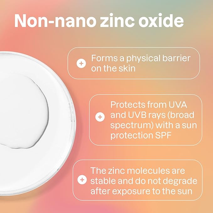 ATTITUDE Oceanly Tinted Lip Balm with SPF 30, EWG Verified, Plastic-Free, Broad Spectrum UVA/UVB Protection with Zinc Oxide, Vegan, Unscented, Baby Rose, 0.3 Ounce