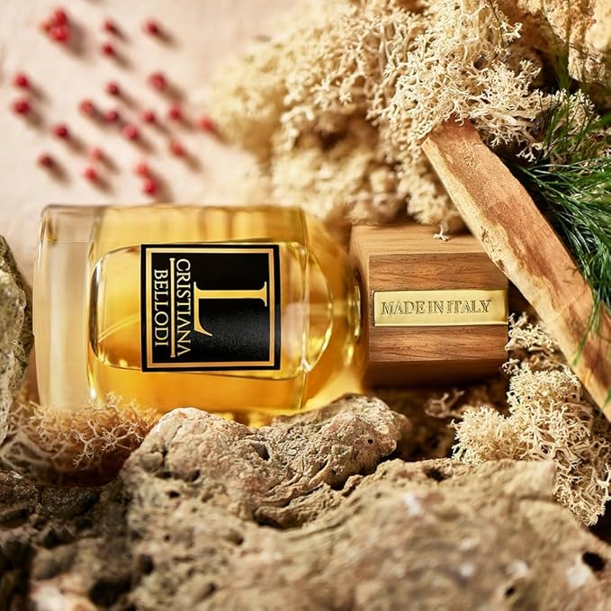 L for Unisex - Perfume for Women & Men - Long Lasting Cologne from Italy - Woody Musk Fragrance with Pink Pepper, Sandalwood, Oud, Vanilla Notes - Eau de Parfum - 3.4 oz EDP Spray