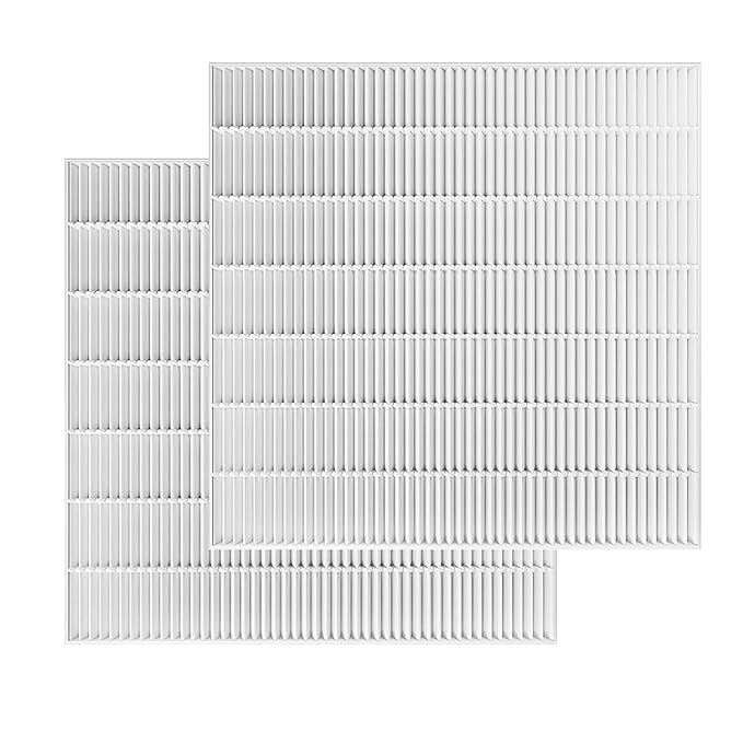 L'UGX Nail Dust Collector Filter, 2Pcs Reusable Filter for L'UGX Professional Nail Dust Vacuum Machine LG622