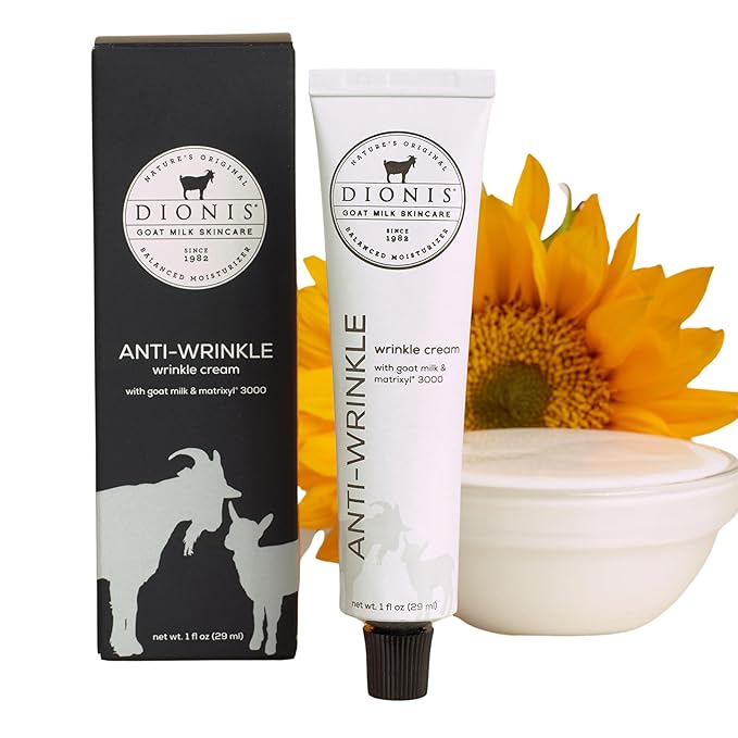 Dionis Goat Milk Skincare 1 fl oz Anti-Wrinkle Cream - Cruelty Free, Paraben Free, For All Skin Types