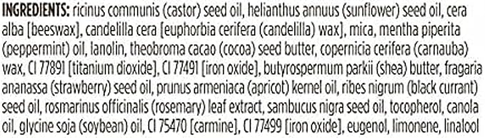 Burt's Bees Shimmer Lip Tint Set, Tinted Lip Balm Stick, Moisturizing for All Day Hydration with Natural Origin Glowy Pigmented Finish & Buildable Color, Caramel (4-Pack)