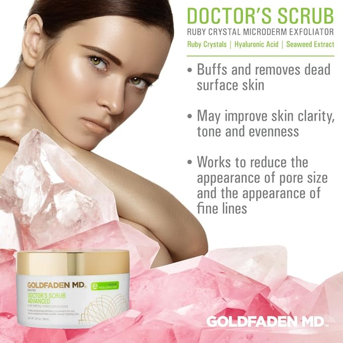 GOLDFADEN MD Doctors Scrub Microdermabrasion Grapefruit Oil, 3.5 Fl Oz