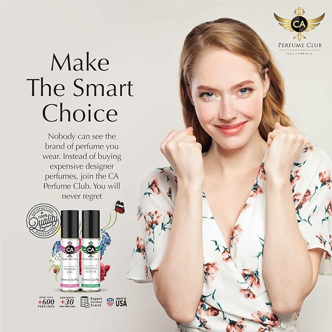 CA Perfume Impression of Toni Girl For Women Replica Fragrance Body Oil Dupes Alcohol-Free Essential Aromatherapy Sample Travel Size Concentrated Long Lasting Attar Roll-On 0.3 Fl Oz/10ml