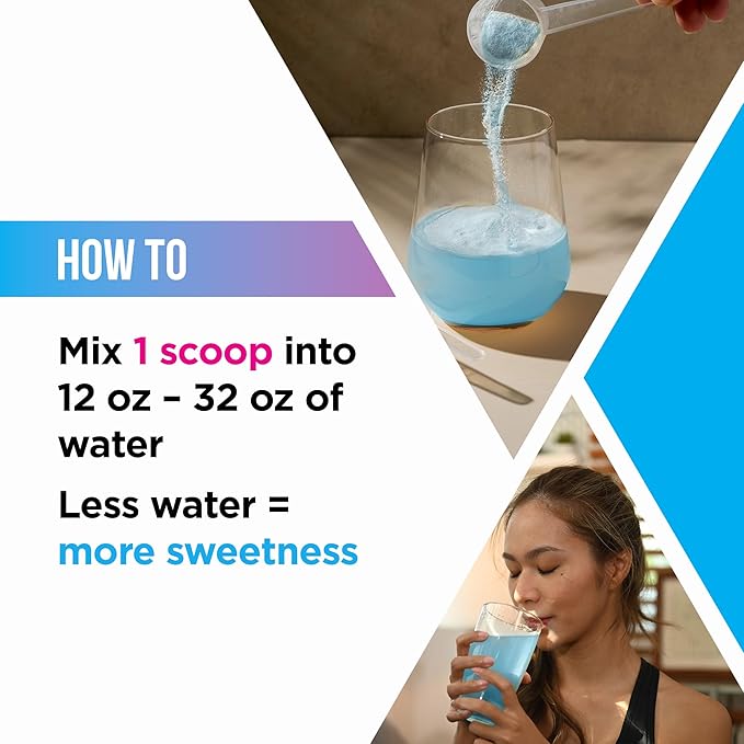 Livingood Daily Electrolytes Powder, Electrolytes Hydration Drink Mix with Vitamin C, Magnesium, Taurine & Sea Salt, Electrolyte Supplement for Energy & Hydration, Keto, Berry Frost Flavor, 30 Srvgs