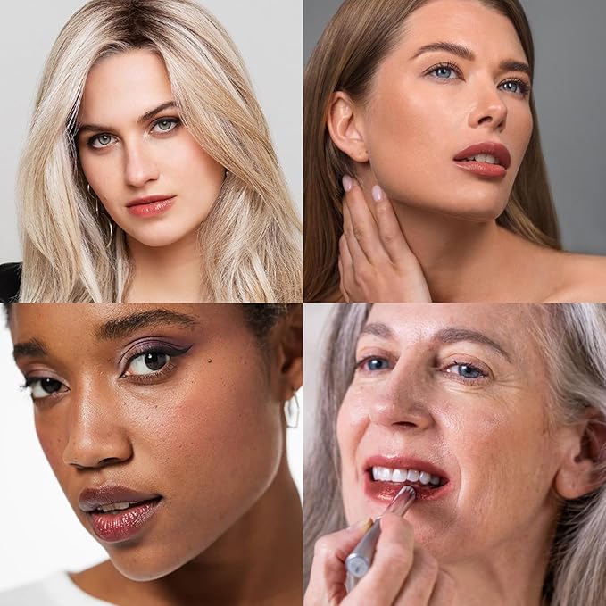 Honey Lipstick Tinted Lip Balm, Sheer Lightweight Lip Stain for All Skin Tones, Moisturizing Nourishing Lipstick for Women All Skin Tones, a Hint of Natural Cherry Tint, Black