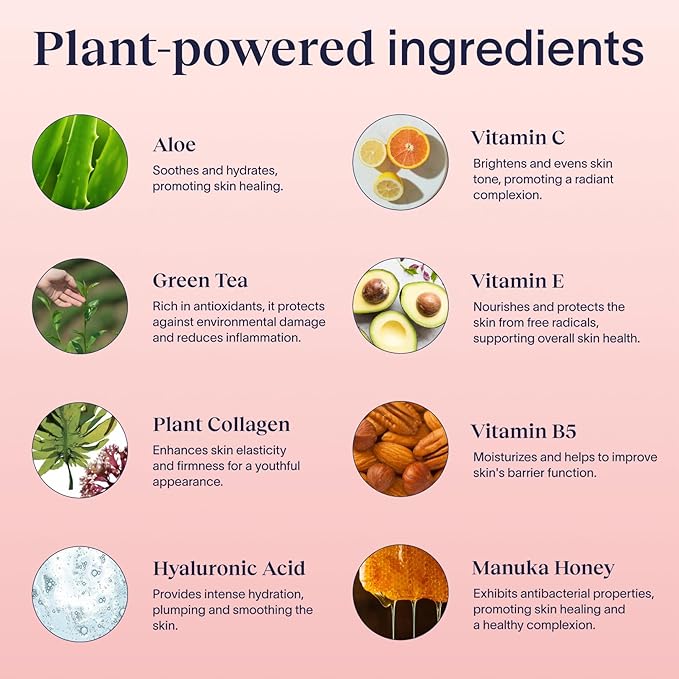 Anti-aging Neck Firming Cream with Collagen & Hyaluronic Acid - Made in USA with Natural & Organic Ingredients Face Neck and Chest Tightening Moisturizer (Classic)