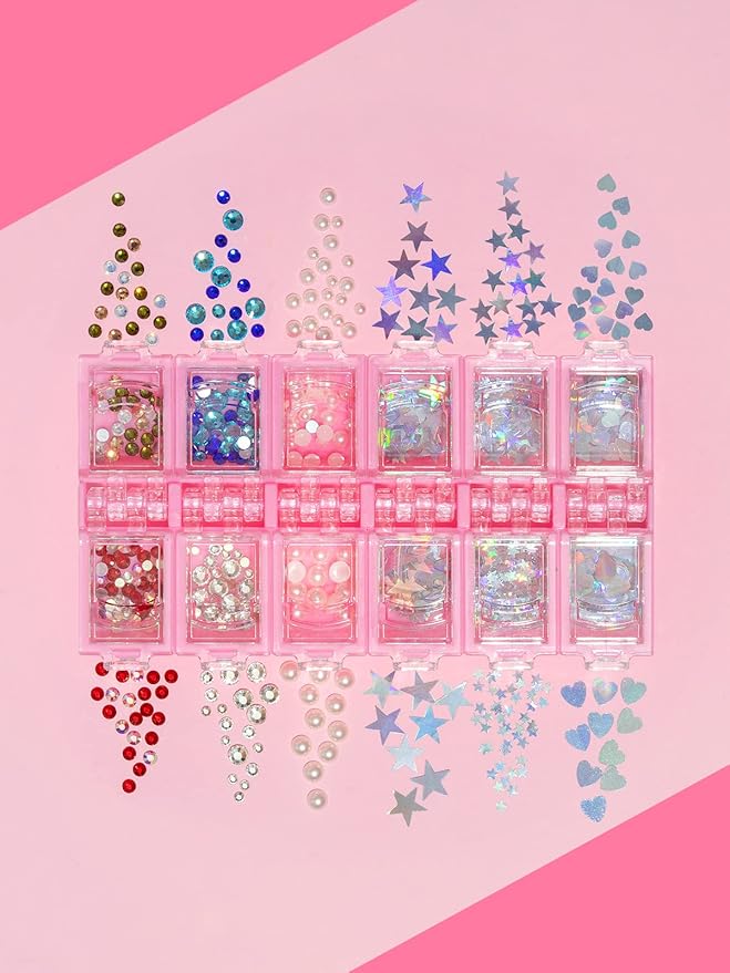 Euphoria makeup kit with glitter and gems/Professional makeup set