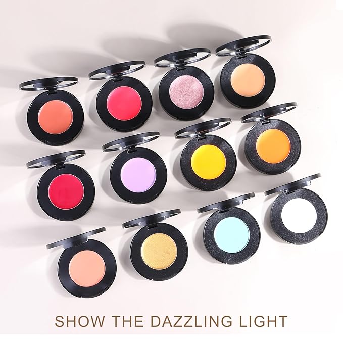 Cream Concealer Corrector Correcting Contour Makeup Set under Eye Concealer Cream Kit for Dark Circles and Blemish 3