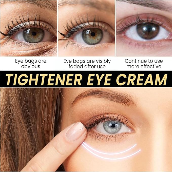 Eye Treatment Creams,Instants Firm Eye Cream, 2PCS Temporary Eye Tightener Eye Cream Anti Aging Fine Lines, Firm That Delicate Skin Under Your Eyes