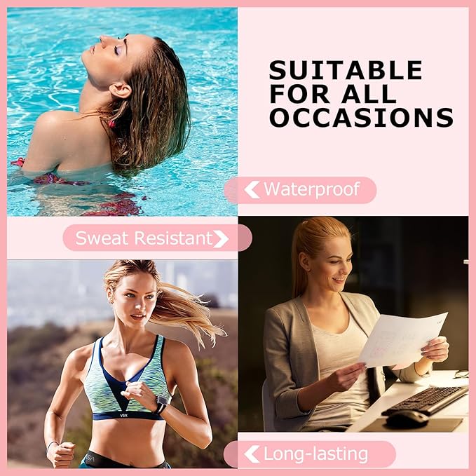 Eyebrow Color Kit with Brow Color & Eyebrow Pencil, 2-in-1 Natural Effects Eyebrow Makeup Set, Easy & Safe to Use 10ml - Blonde