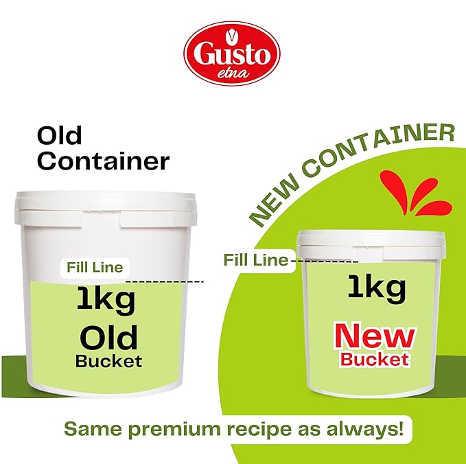 GUSTO ETNA Pistachio Cream, Sweet Nut Butter, Bulk Tub, Rich & Nutty filling for Knafeh Pistachio Chocolate Bars, Sweet Pistachios Spread, Pistachios Paste & more Product of Sicily, Italy, 2.2 LB (1 Kg)