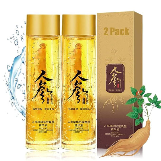 Ginseng Extract Liquid, Ginseng Extract Anti-Wrinkle Original Serum Oil, Korean Red Ginseng Essence for Anti Aging, Moisturizer, Fighting Collagen Loss, Reduces Wrinkles, Improves Sagging (2)