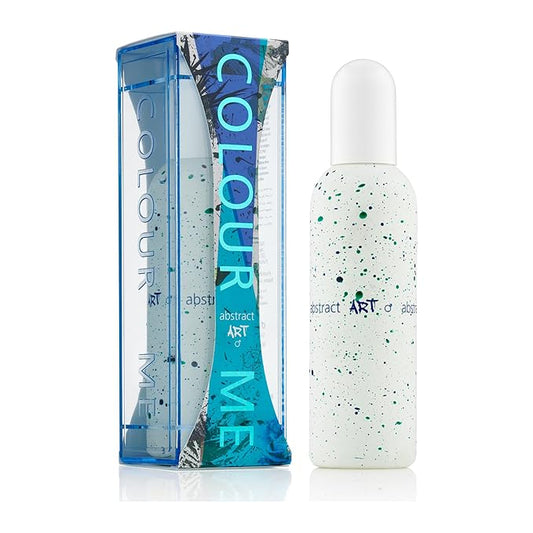 COLOUR ME Milton-Lloyd Abstract Art - Eau de Parfum - Long Lasting Perfume for Men - Patchouli, Sandalwood Cologne for Men - Woody Fragrances - 3 oz