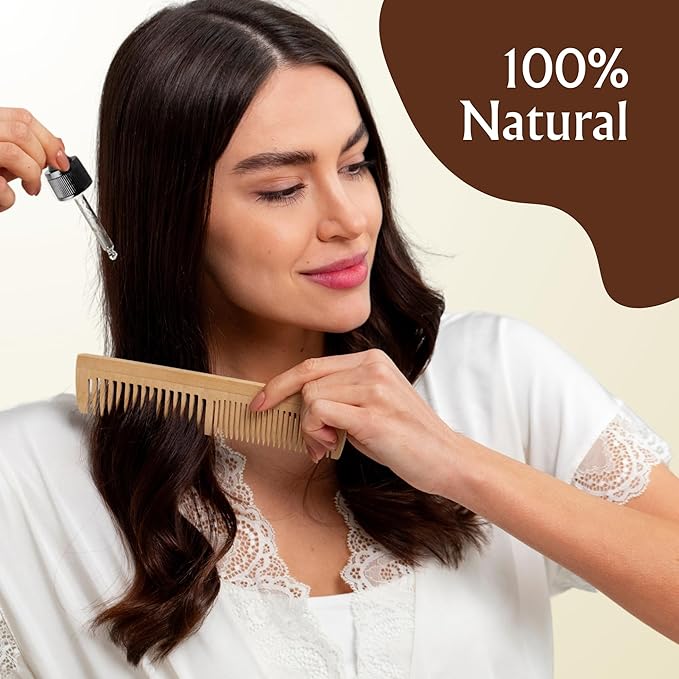 BodyJ4You Organic Castor Oil for Hair Growth: Natural Eyelashes Serum for Lashes and Eyebrows - Glass Bottle 1 Fl Oz