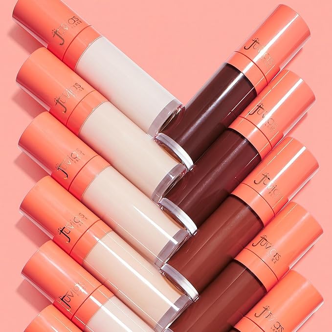 Juvia's Place I Am Magic Liquid Concealer J3 - Deepest Dark w/Warm Undertone / 0.34 fl oz, Full Coverage Concealer, Makeup Concealer, Hydrating Concealer, Waterproof Concealer, Long Wear Concealer